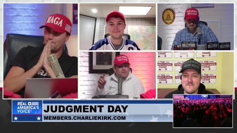 The moment Charlie Kirk found out Trump won