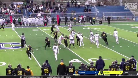 NOVEMBER 29 2025 HIGH SCHOOL FOOTBALL: FARRELL VS SETON LESALLE PART 3