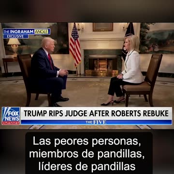 Trump - That’s not for a local judge to be making that determination