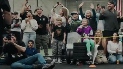 This guy broke a Guinness World Record by doing a 255 lb Turkish Get-Up