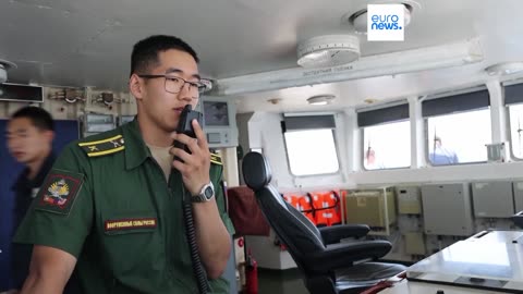 NOTIZIE DAL MONDO Cina e Russia conducono esercitazioni navali nel Mar del Giappone per prepararsi all'invasione dell'isola di Taiwan da parte della Cina e l'uso dei missili DF-41 sugli Stati Uniti d'America...