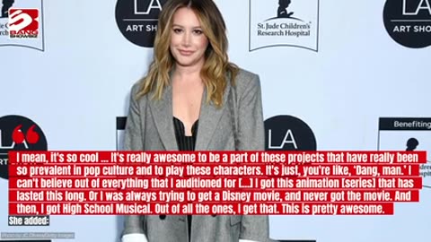 Ashley Tisdale thinks her High School Musical character is the "most iconic" of them all