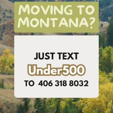 #Montana Homes Under $500k?