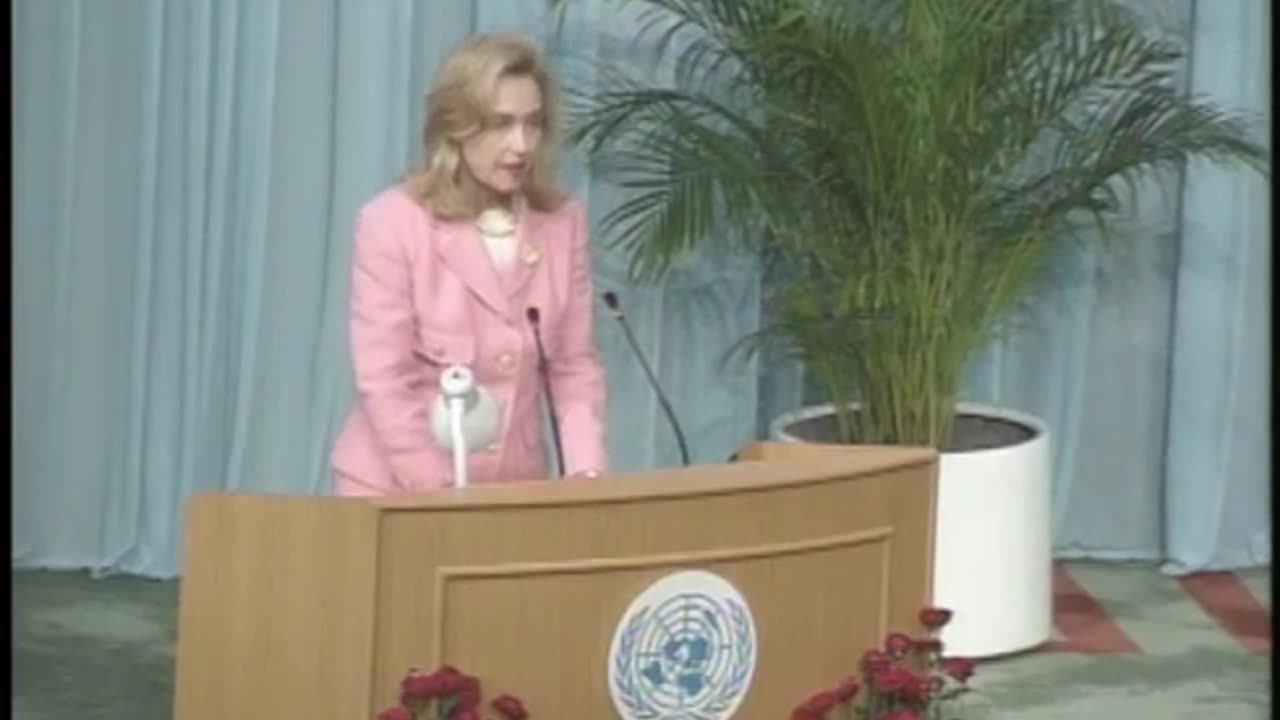 First Lady Hillary Rodham Clinton's Remarks to the Fourth Women's Conference in Beijing, China