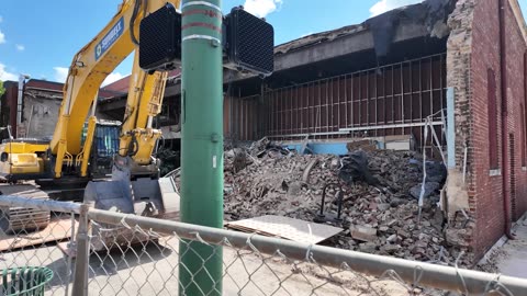 Another historic building gone