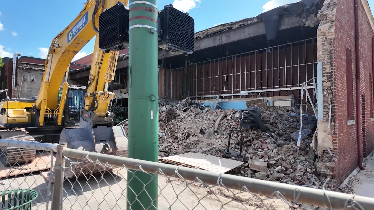 Another historic building gone