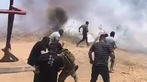 There is chaos on the Israeli-Syrian border, as dozens of Druze civilians breach