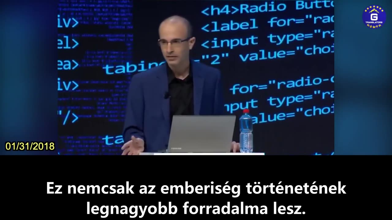 【HU】Yuval Noah Harari a „Az élőlények hackeléséről és építéséről”