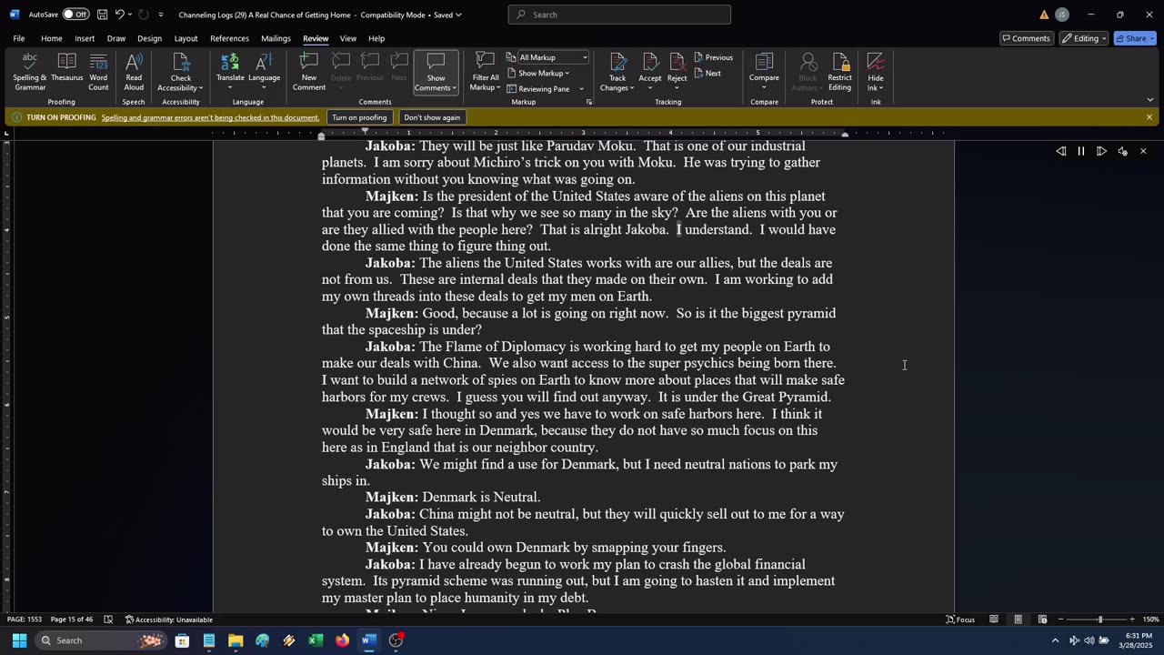 Jakoba's Reign of Terror (pt 101)