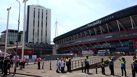 Excited fans gather as British rock band Oasis kicks off tour