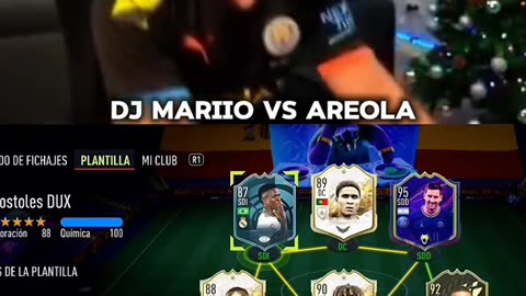 Dj mariio vs areola #djmariio #areola #fifa #gaming #videojuegos #fyp #parati