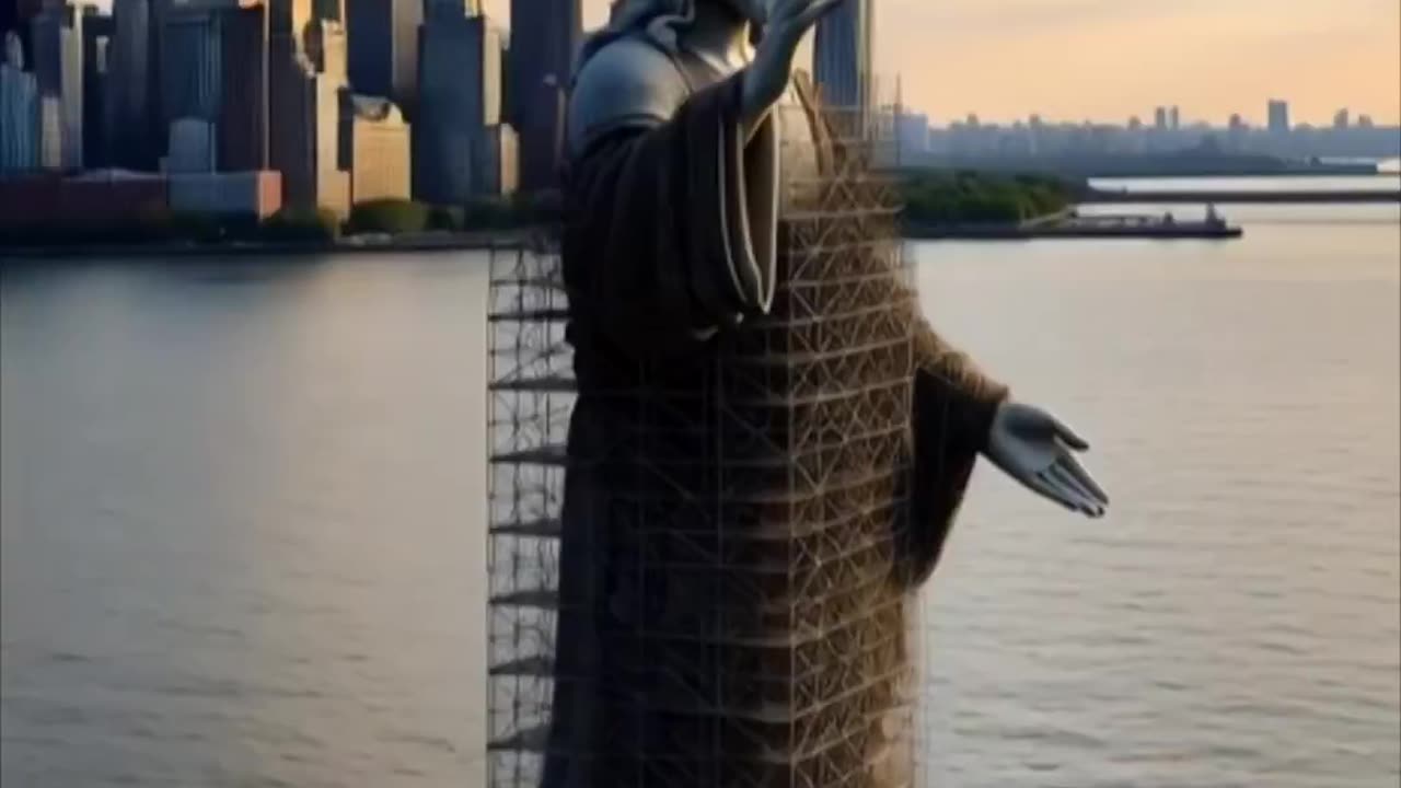 Time to build a Jesus statue in New York 🤣💪🏼🇺🇸