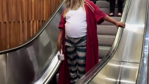 9 months pregnant and decided to be Thor