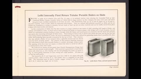 1904 Leffel Engines and Boilers catalog No Sound, Historical Reference