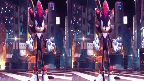 3D Stereoscopic | Sonic Shadow Rampage