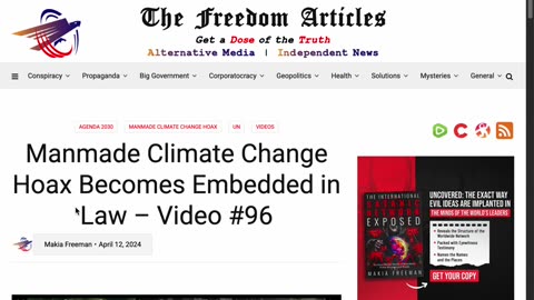 The Freedom Articles - Makia Freeman - Canada Attacks Private Property Rights