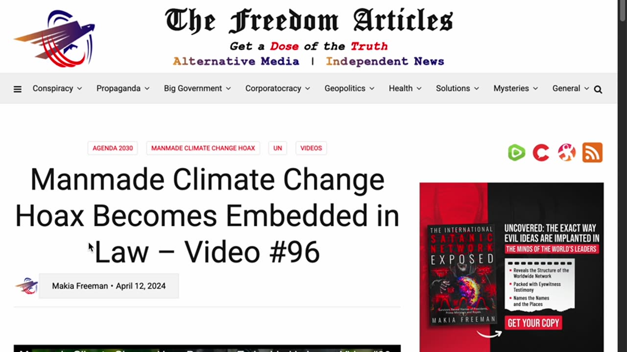 The Freedom Articles - Makia Freeman - Canada Attacks Private Property Rights