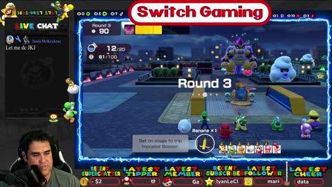 Birthday Celebration Day 1 Super Mario Party Jamboree LIVE W/Viewers on Nintendo Switch 2! 🎉#shorts