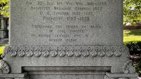 FAMOUS GRAVES - VOL. 414: BENJAMIN HARRISON