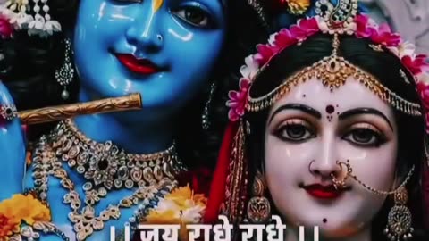 #Jay Shri Krishna Radhe Radhe 🙏 💐
