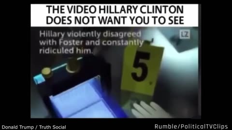 Trump Posts Truth Social Video 'Hillary Clinton Does Not Want You to See'