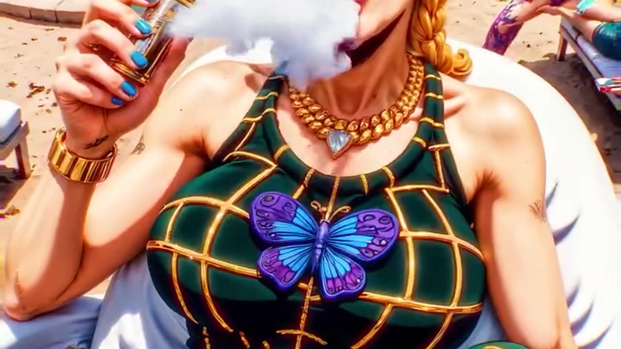Jojo's Bizarre pool party