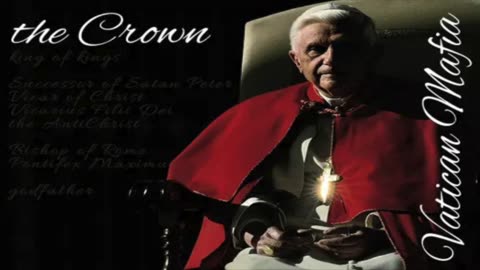 THE CROWN -- Represents the Roman Catholic Pope of Rome and not King / Queen of England.