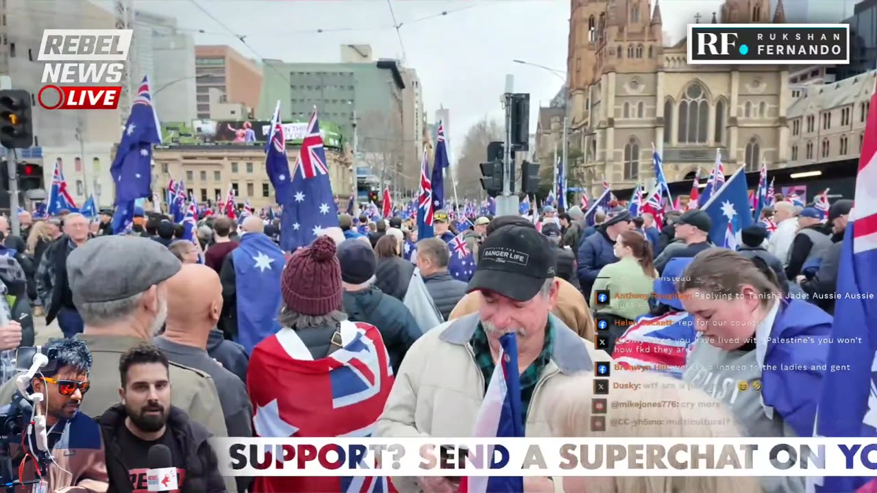 41-March for Australia_Melbourne_31/08/2025_Rebel News Coverage Breakdown