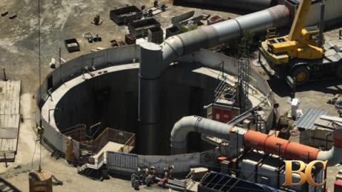 Construction workers reach safety after Los Angeles industrial tunnel partially collapses