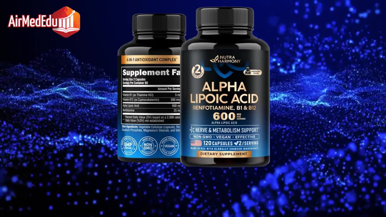 Ácido alfa lipoico, Aplicación, efecto, efectos secundarios