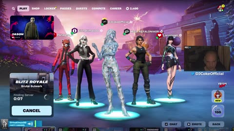 🔴 #Live [GR/CY/EN/BG] 🎮:Fortnite dike mu!! | Follow @ social: @DJCokeOfficial | !addme !social |