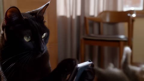 Black Cat’s Selfie Fail: Hilarious Photobomb in Broad Daylight