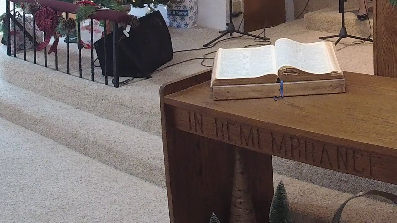 Sunday Sermon- December 15, 2024- Part 1