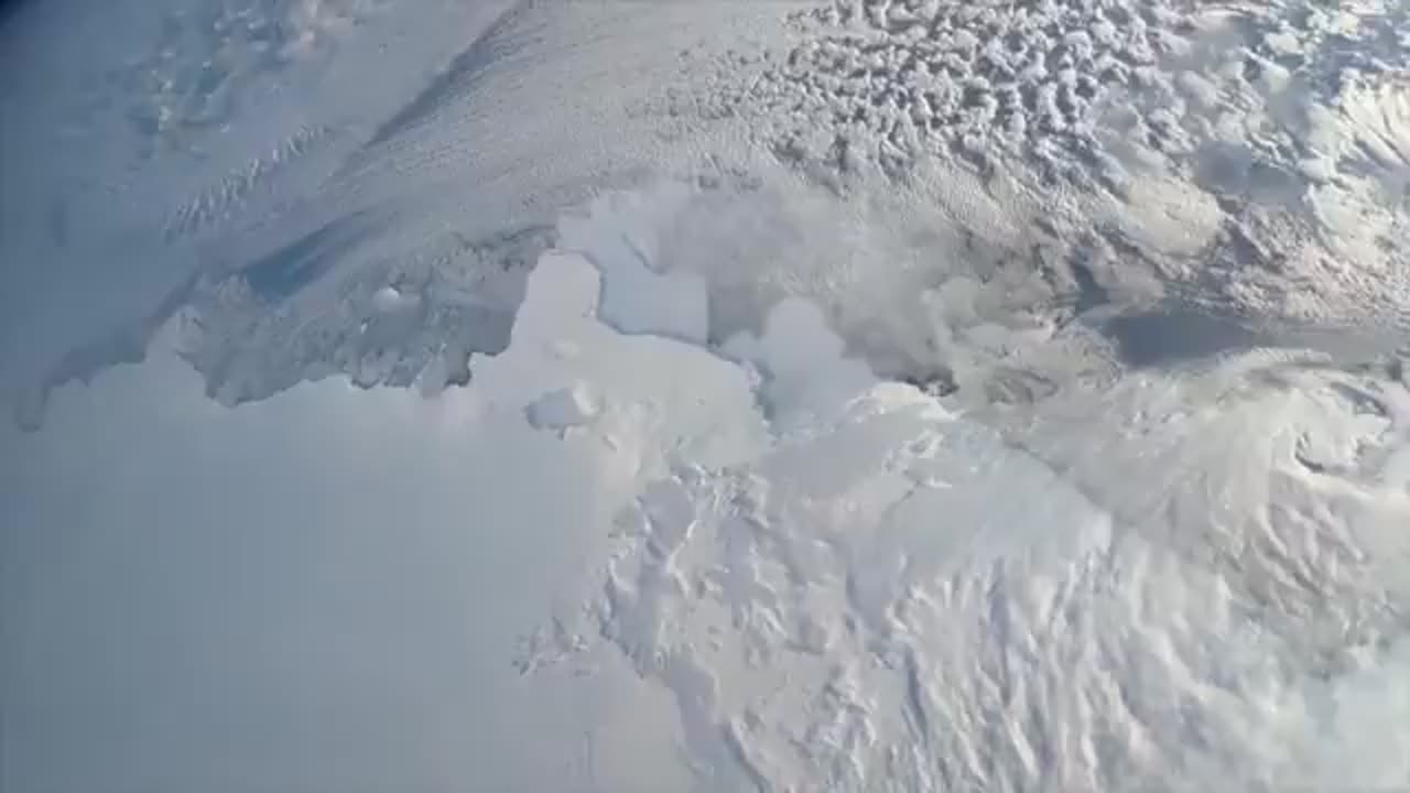 Antarctica seen by humans for the first time in history from space