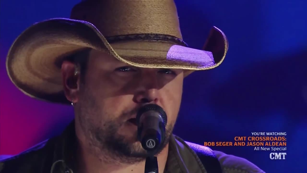 Turn The Page - Bob Seger & Jason Aldean (live)