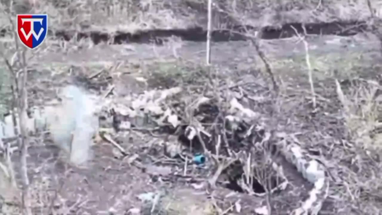 Russian Trench Complex Comes Under Attack by Relentless Drone Strikes