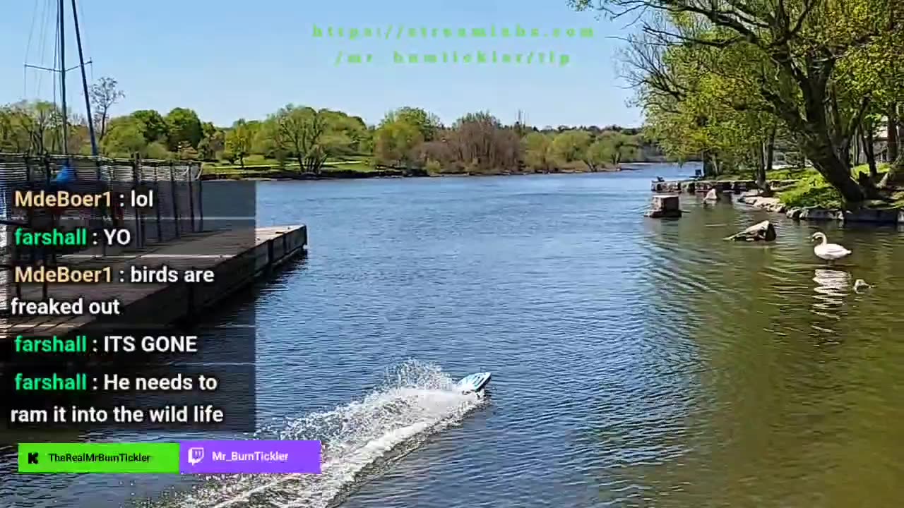 Bad Ass RC Car & RC Boat at Bayfront Park Hamilton