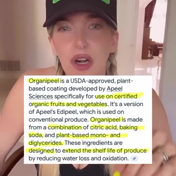 “In case you haven’t heard Bill Gates APEEL Coating has now been approved for...