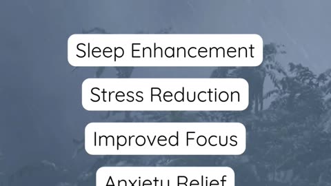 Ambient Rain and Thunder Sounds for Deep Sleep, Focus & Relaxation | Nature White Noise