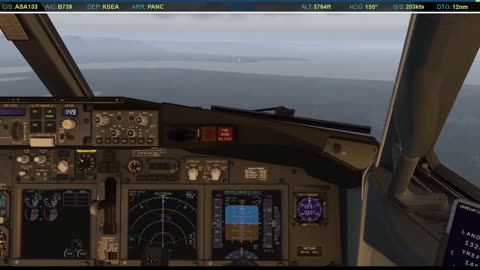 Landing in Anchorage (PANC)