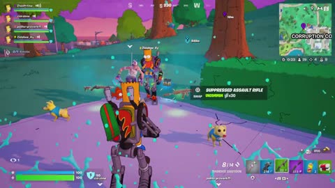 Bart Simpson in Fortnite