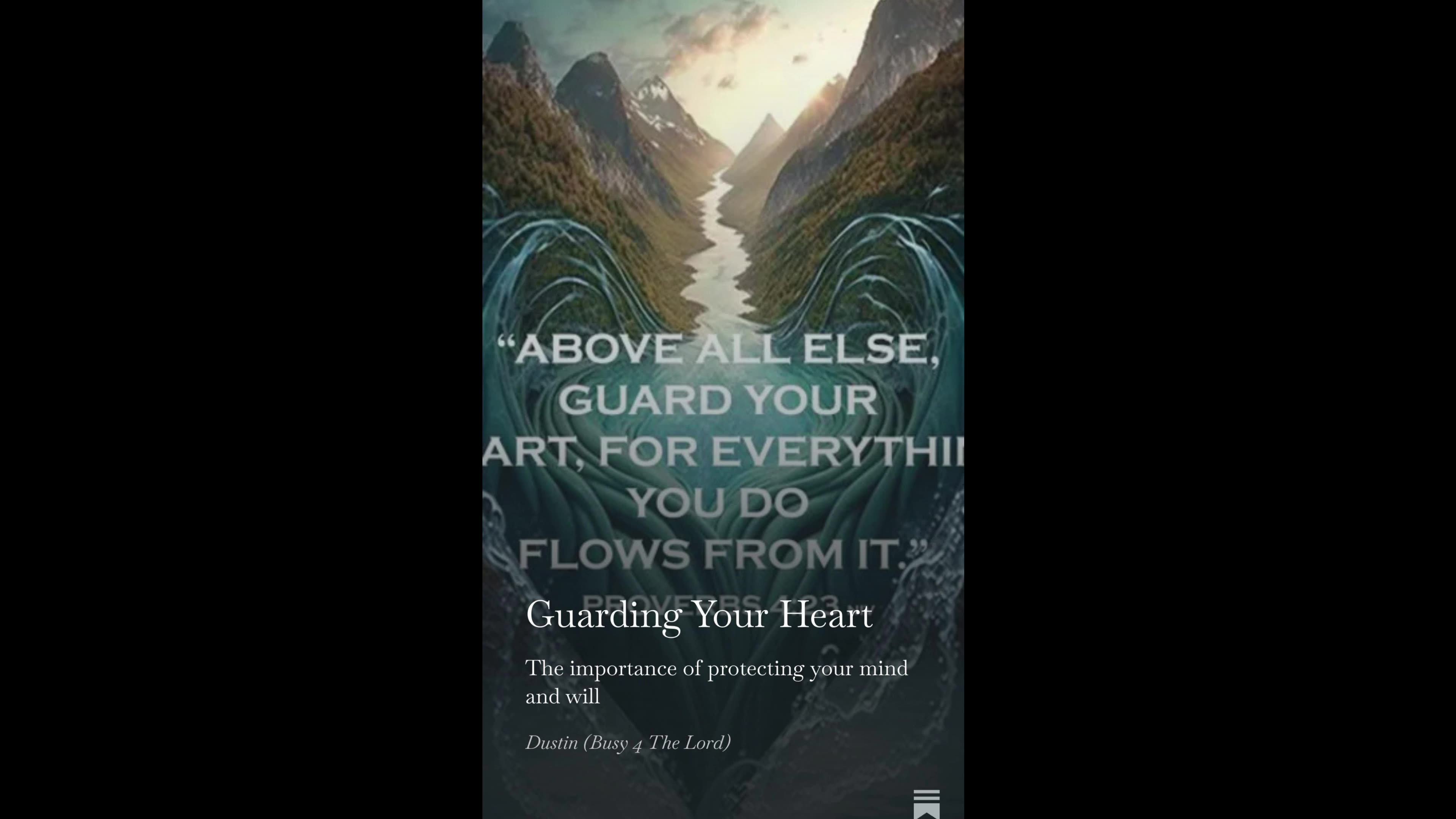 Guarding Your Heart!
