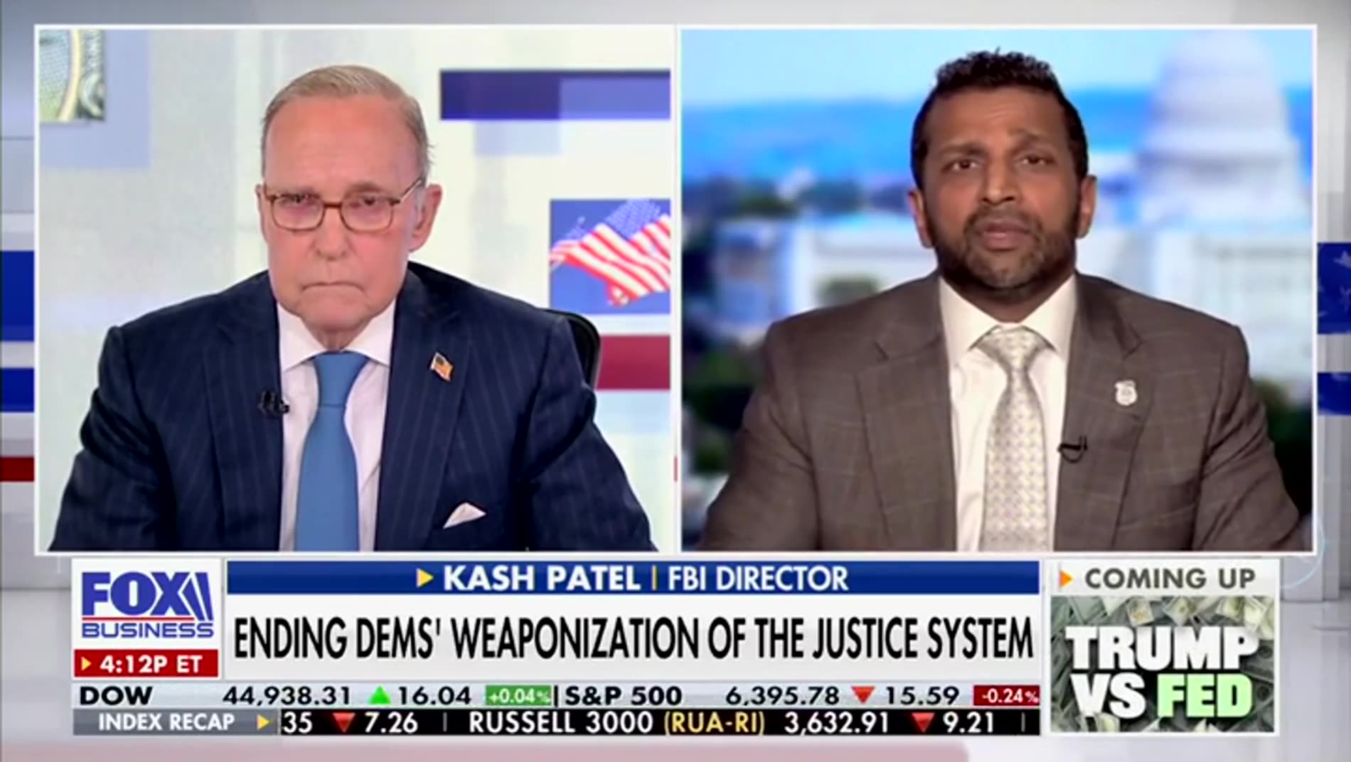 Kash Patel Says Hes Doing Two Things To Hold FBI Accountable For Targeting Trump