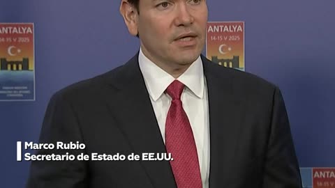 Marco Rubio: El conflicto en Ucrania debe terminar con diálogo