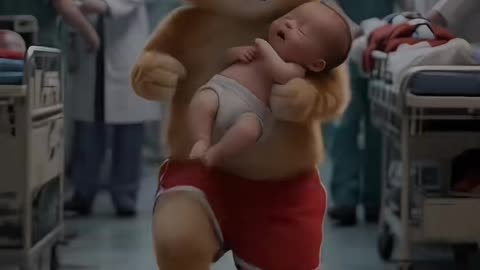 A Cat Saves A Child From The Volcano 🌋