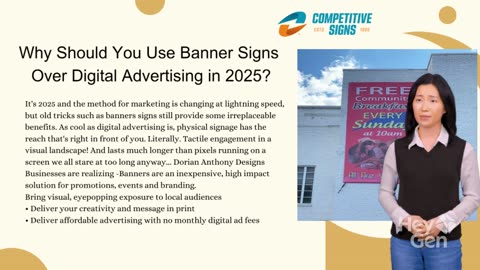 Why Should You Use Banner Signs Over Digital Advertising in 2025?