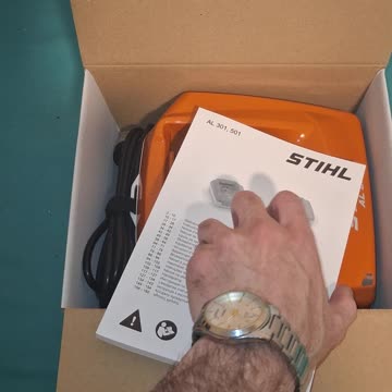 Unboxing Stihl AL 501 High Speed Battery charger For Stihl professional gardening equipment, #stihl