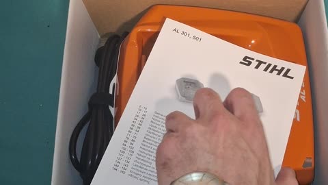 Unboxing Stihl AL 501 High Speed Battery charger For Stihl professional gardening equipment, #stihl
