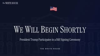 President Trump Participates in a Bill Signing Ceremony, June 12, 2025