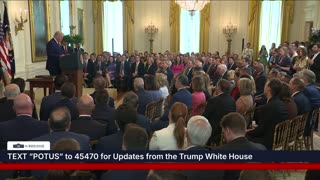President Trump Participates in a Bill Signing Ceremony, June 12, 2025